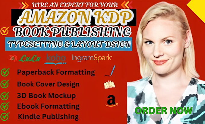 Bestseller - do amazon KDP book publishing, ebook design, and kindle KDP book formatting