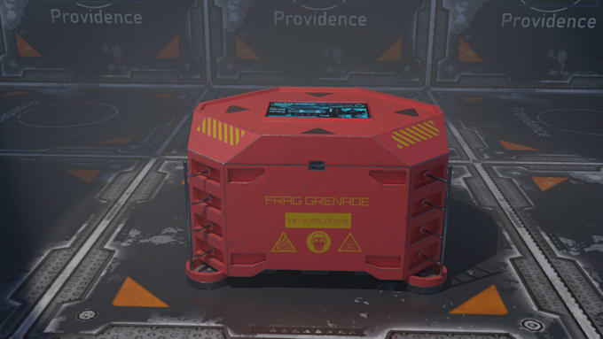 Gig Preview - Create a realistic 3d frag grenade box model for your projects