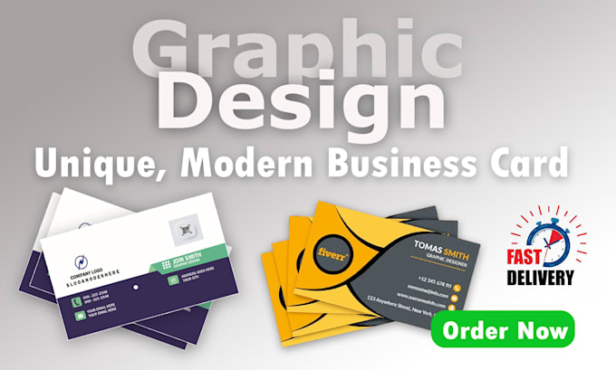 Bestseller - design creative professional unique business card  and logo