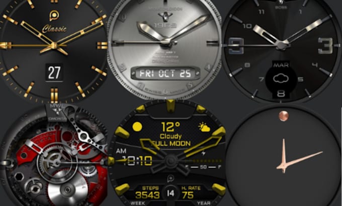 Gig Preview - Provide 350 premium unlocked smartwatch faces customized