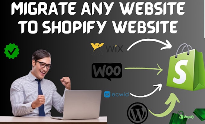 Bestseller - migrate woocommerce lightspeed magento bigcommerce squarespace wix to shopify