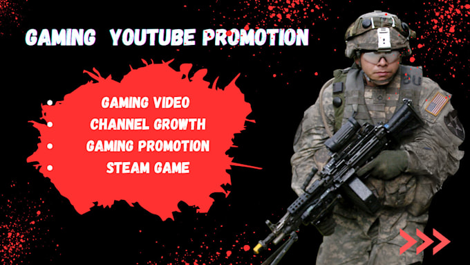 Gig Preview - Do viral gaming youtube promotion, gaming video promotion