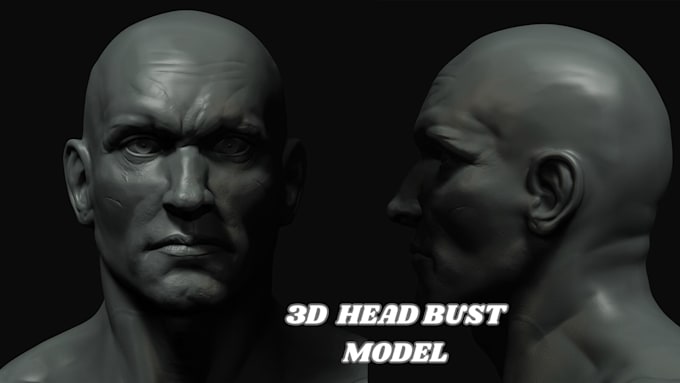 Bestseller - sculpt 3d head bust model 3d portrait 3d statue 3d miniature 3d for 3d printing