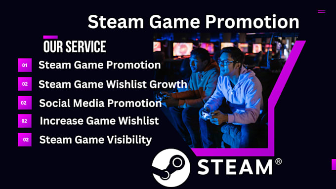 Bestseller - steam game promotion, wishlist steam game roblox online pc steam game marketing