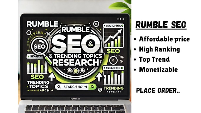 Gig Preview - Research trending topics and sei strategies to grow your rumble channel fast