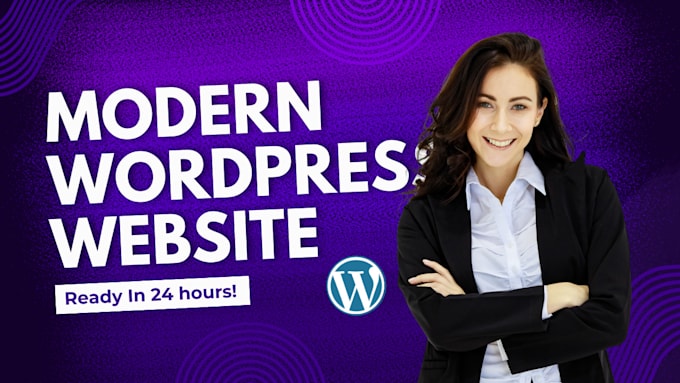 Gig Preview - Create website clean and modern wordpress website redesign