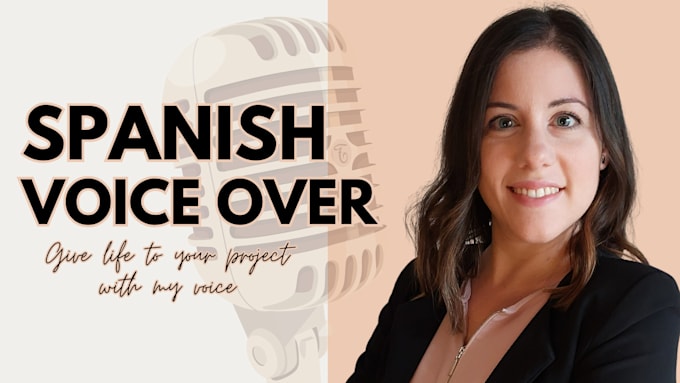 Gig Preview - Record a professional switchboard female spanish voice over