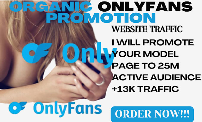 Gig Preview - Do organic onlyfans page promotion fansly promotion patreon adult web page