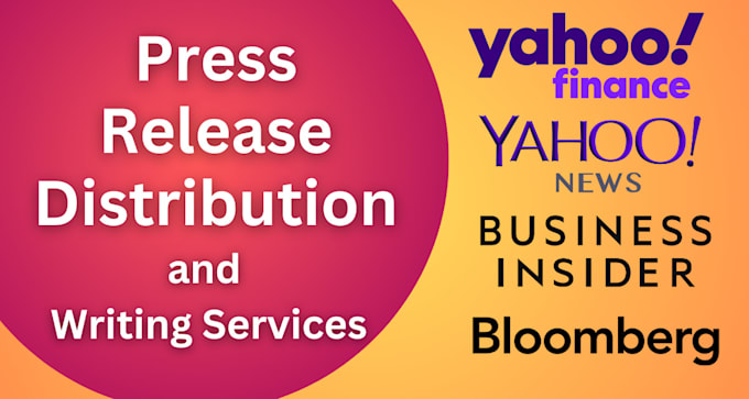 Gig Preview - Press release distribution on yahoo finance in 24 hours