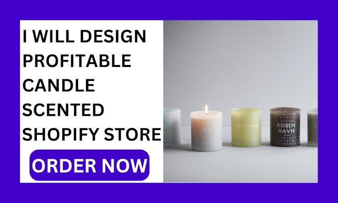 Bestseller - candle shopify store design scent candles store design candle dropshipping