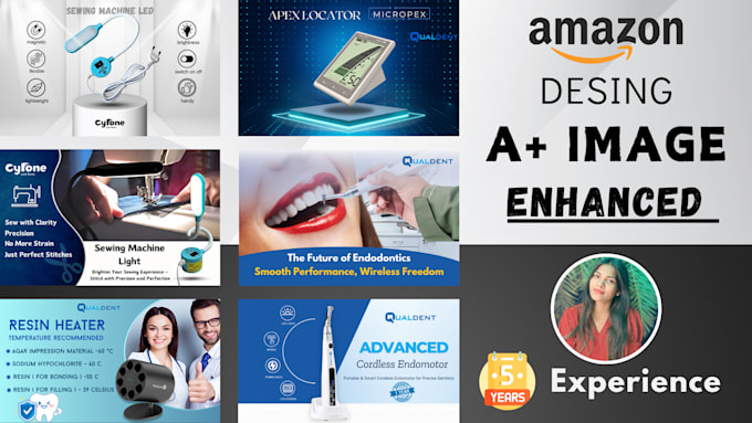 Gig Preview - Design stunning amazon a plus content and ebc images