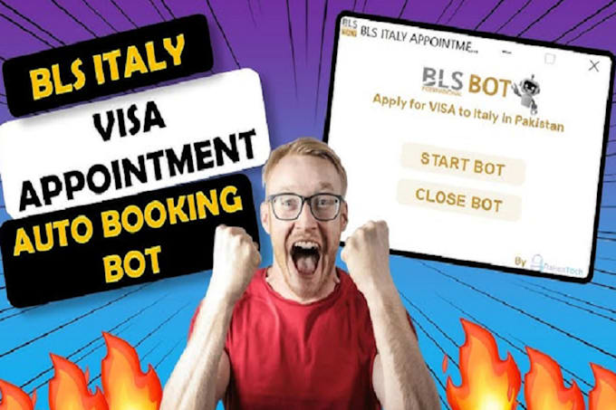 Bestseller - develop bls italy visa appointment bot, vfs booking bot,