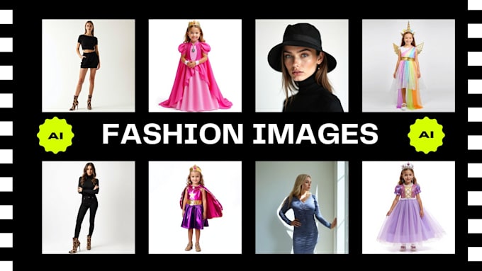 Gig Preview - Create ai product fashion model images for amazon social media and stores