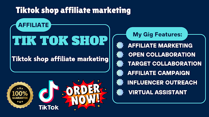 Bestseller - setup and manage tiktok shop affiliate to boost and increase your shopify sales