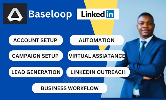 Gig Preview - Set up workflow on linkedin automation outreach and manage baseloop