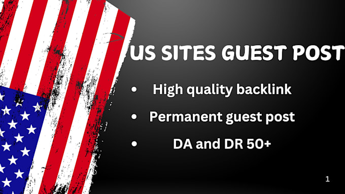 Bestseller - publish guest post on high quality us sites