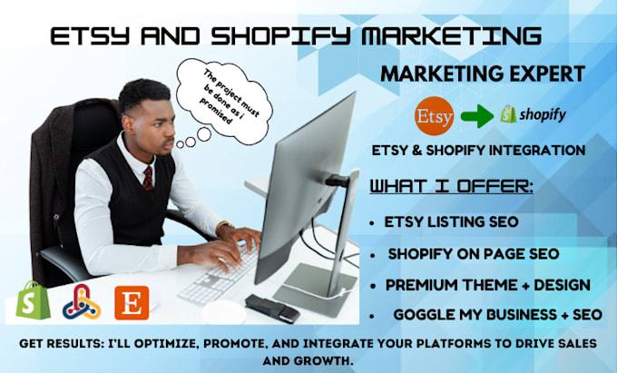 Gig Preview - Do etsy marketing etsy listing promotion etsy SEO optimization increase traffic