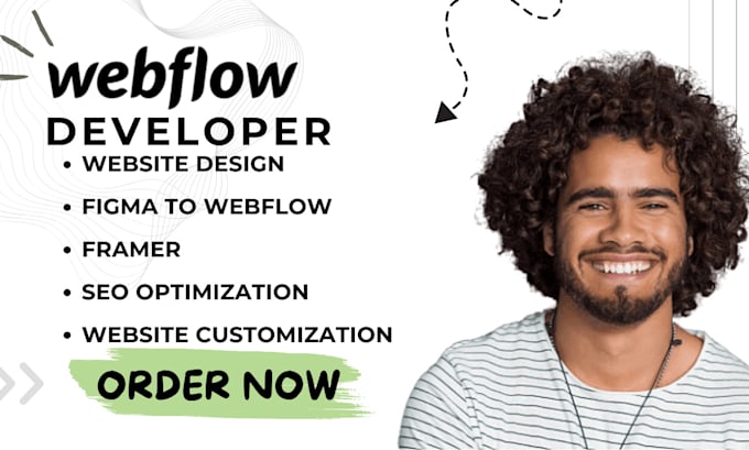 Bestseller - design or develop webflow website, figma to webflow, fix webflow website, framer