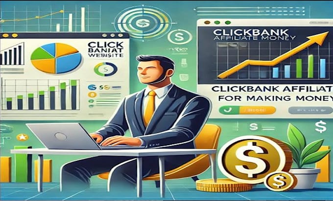 Gig Preview - Build clickbank affiliate website for making money