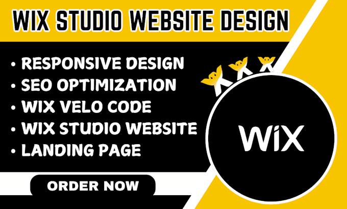 Gig Preview - Build interactive wix website design wix website redesign wix website wix studio