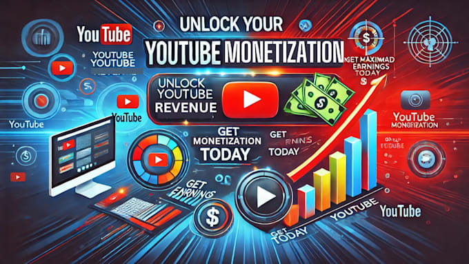 Bestseller - help you get youtube monetization fast and legitimately