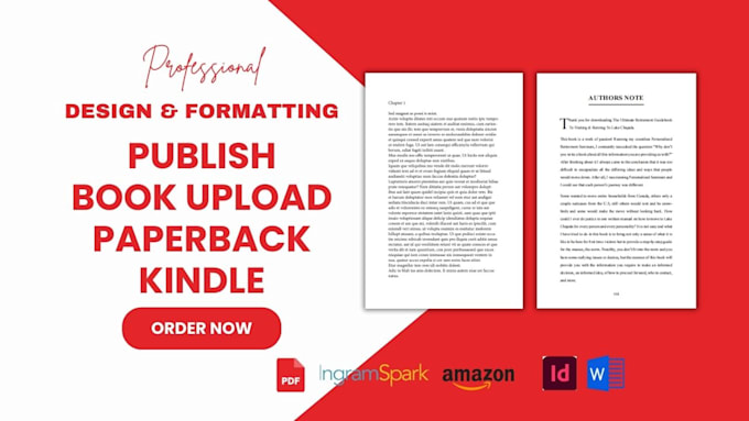 Gig Preview - Do book formatting, edit, update, publish, upload ebook amazon kdp, ingramspark