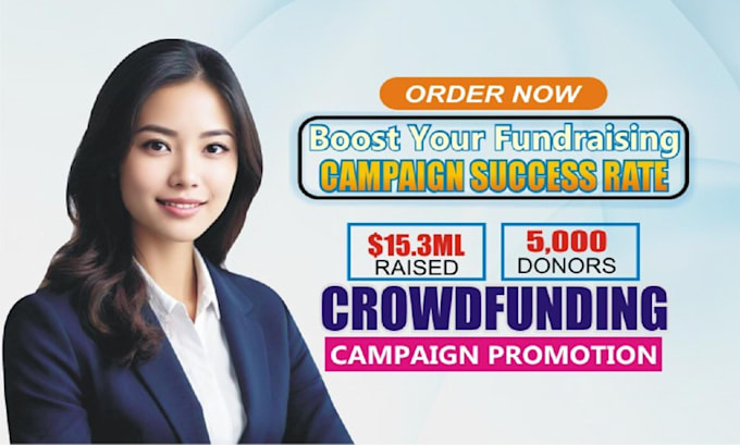 Bestseller - boost, promote your crowdfunding campaign on gofundme, indiegogo kickstarter