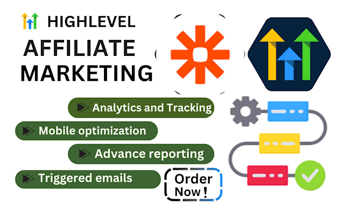 Gig Preview - Setup gogighlevel affiliate sms marketing ghl chatbot membership portal