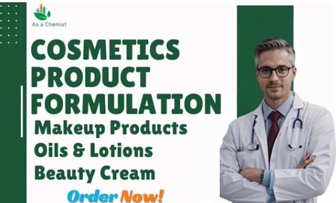 Gig Preview - Be your perfume and cosmetics formulation chemist