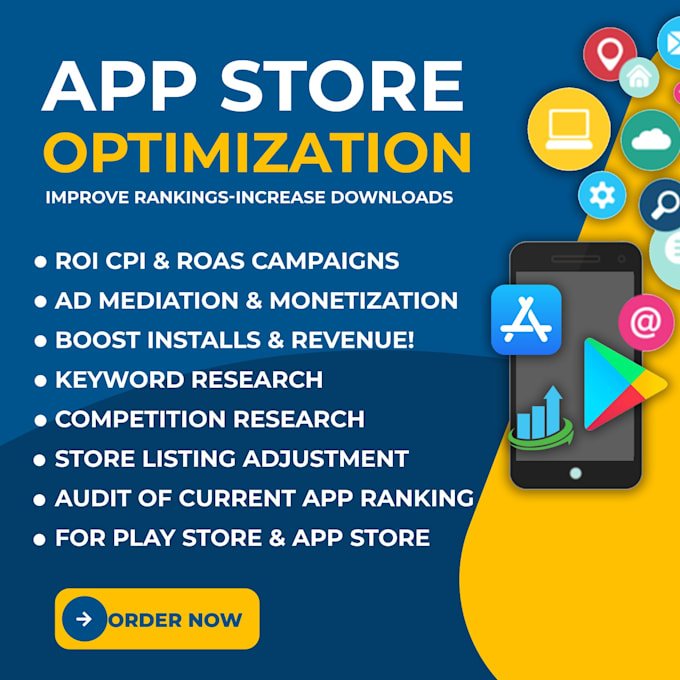 Bestseller - do aso app store optimization for play store android, ios games and apps