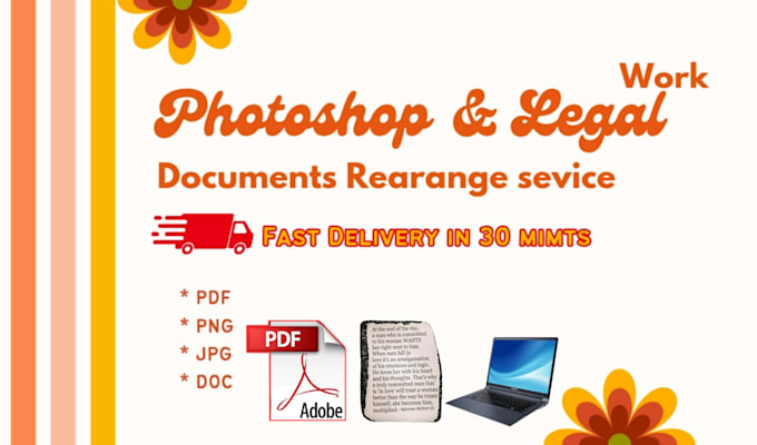 Bestseller - expect in photoshop legal document rearange service in mints