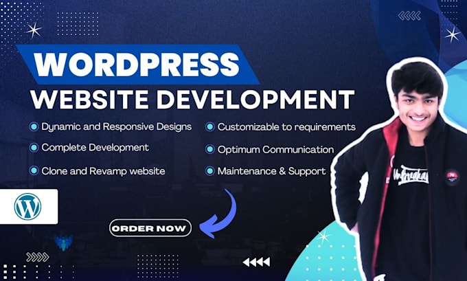 Gig Preview - Design, clone, revamp or fix wordpress website and  provide maintenance, support