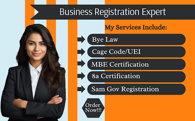 Bestseller - get you registered on sam gov cage code mbe  8a certification