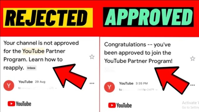 Gig Preview - Custom youtube demonetization appeal to restore your monetization status