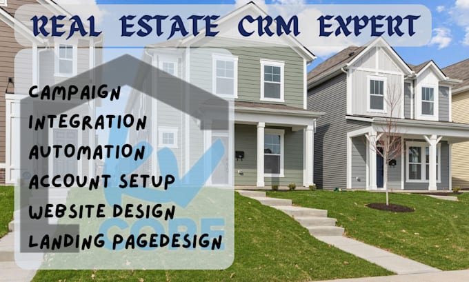 Gig Preview - Kvcore website campaign kv core squeeze landing page real estate CRM automation