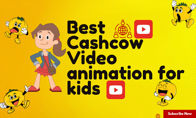 Bestseller - create kids cash cow videos, kids learning videos for cash cow channel growth