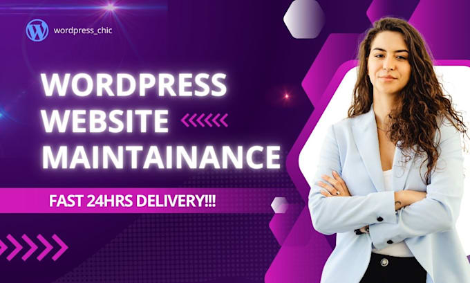 Bestseller - provide website maintenance, support, help, manager for your wordpress website