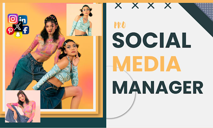 Gig Preview - Be your social media marketing manager and content creator