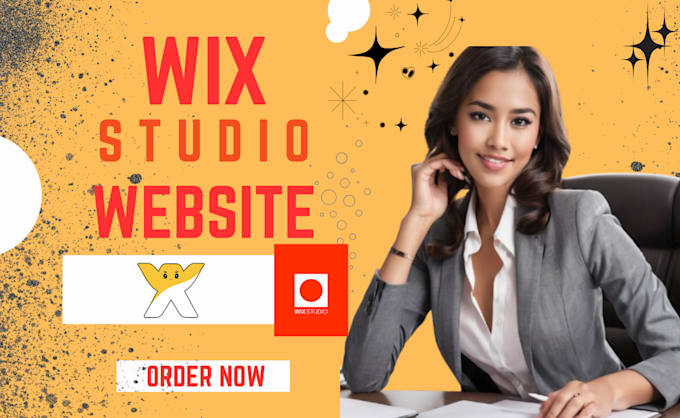 Bestseller - make wix website interactive wix studio website design animated shopify website