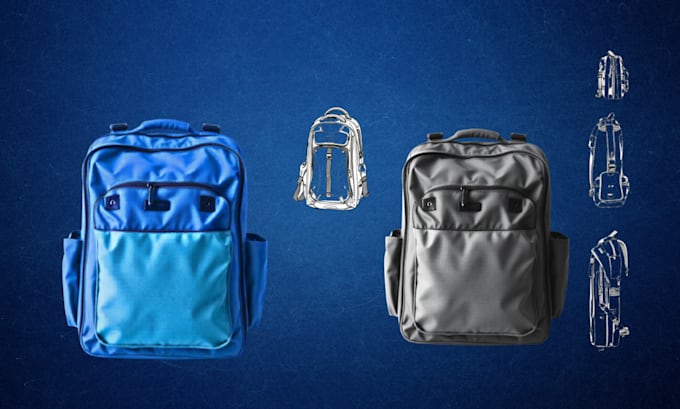 Gig Preview - Design the travel outdoor backpack tech pack ready for the factory