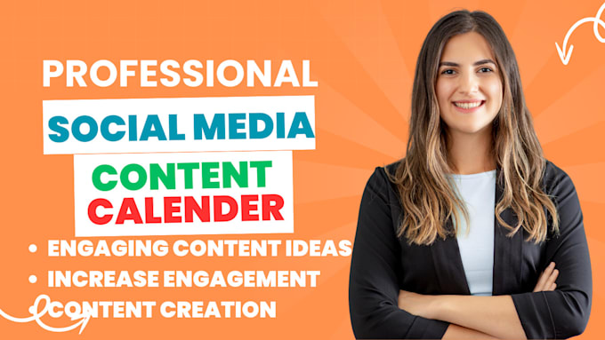 Bestseller - create a social media marketing content calendar