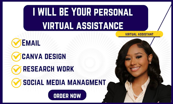 Bestseller - be your personal executive virtual assistant for business startups social media