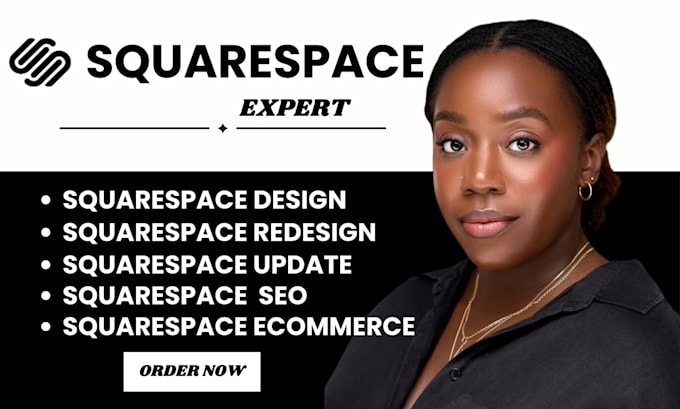 Gig Preview - Do squarespace website design, squarespace redesign, squarespace website