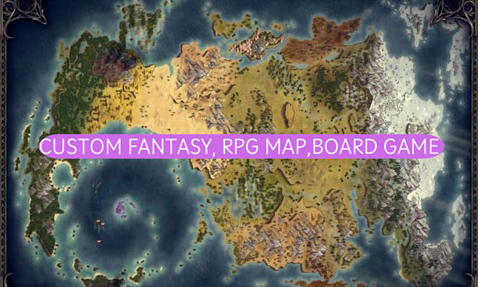 Bestseller - design custom rpg maps for dnd, tabletop games, book and fantasy worlds