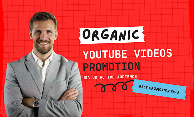 Gig Preview - Do organic usa uk youtube promotion usa video channel growth