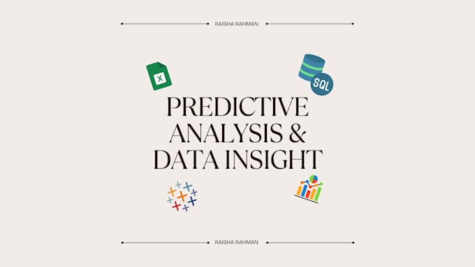 Bestseller - analyze data trends and predict future insight for your business