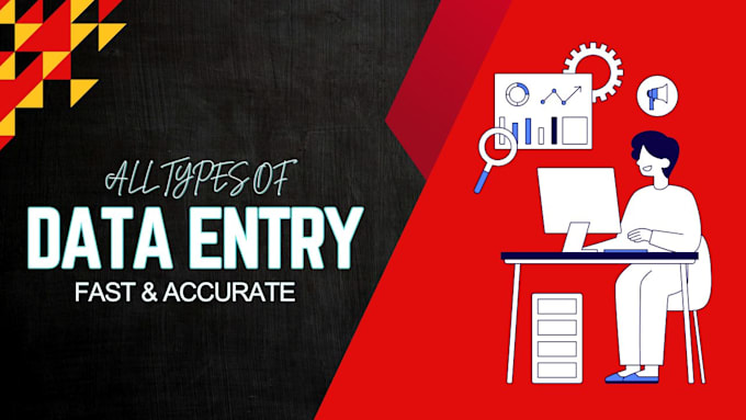 Gig Preview - Do fast and accurate data entry