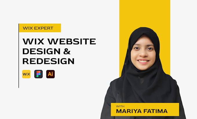 Gig Preview - Design and redesign your wix website on figma