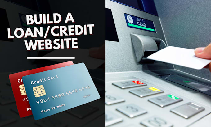 Gig Preview - Design a responsive loan or credit website, modern investment website