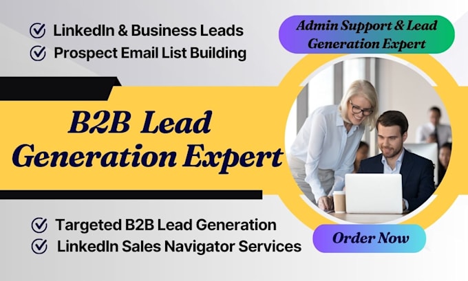 Gig Preview - Provide verified sales leads and lead scraping for targeted b2b email list